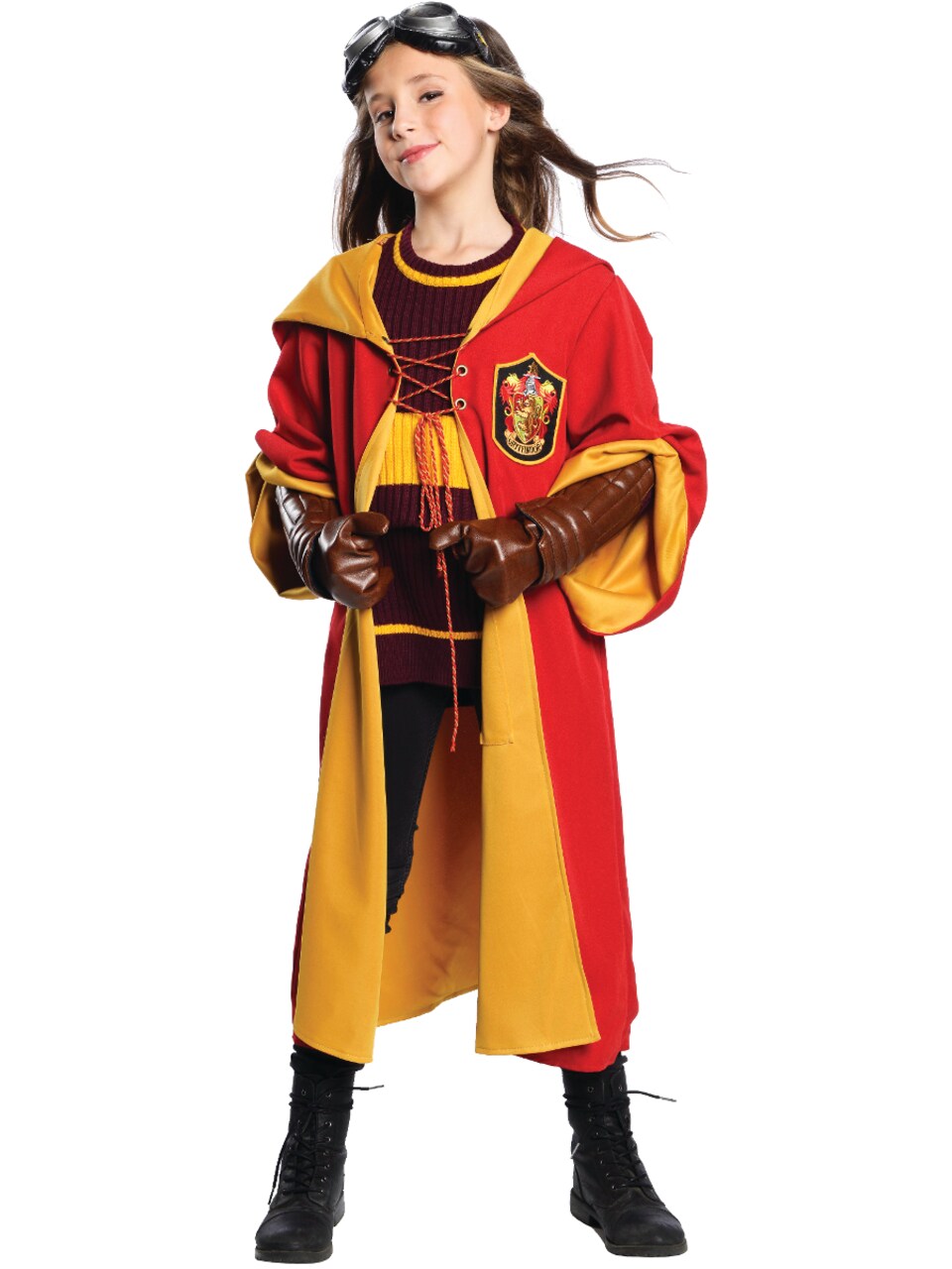 Child's Harry Potter Gryffindor Quidditch Uniform Robes Costume